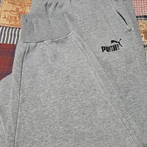Puma Heather Gray Joggers